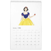 Calendrier Princesse (Jan 2026)