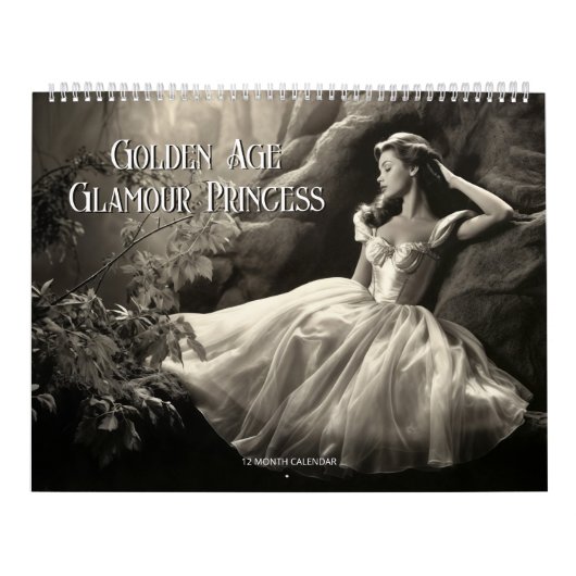 Calendrier Princesse glamour d'âge d'or (Protection)
