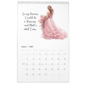 Calendrier Princesse Inspirations (Mar 2027)