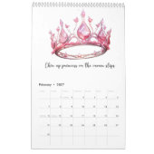 Calendrier Princesse Inspirations (Feb 2027)