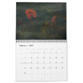 Calendrier - Principalement rouge (Feb 2027)