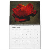 Calendrier - Principalement rouge (Jan 2026)