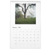 Calendrier principalement Wild (fleurs) (Feb 2027)