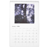 Calendrier principalement Wild (fleurs) (Jan 2026)