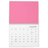 Calendrier printemps (Jan 2027)