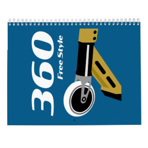 Calendrier Pro Scooter Free Rider Traces