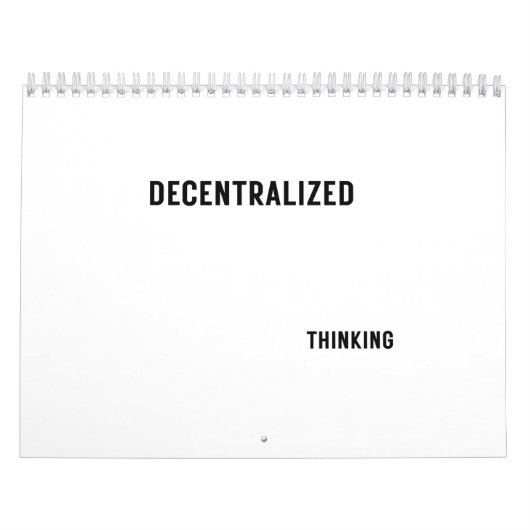 Calendrier Professional Goal Planning Decentralized Thinking  (Protection)