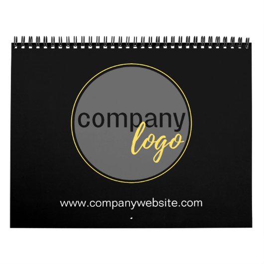 CALENDRIER PROFESSIONNEL MODERNE PROPRE LOGO PROMOTIONNEL NOI (Protection)