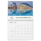 Calendrier professionnel personnalisé 2024 (Feb 2027)