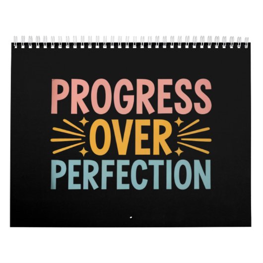 Calendrier Progrès de l'enseignant plutôt que la perfection,  (Protection)