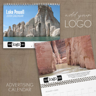 Calendrier Promotion de la photographie de voyage du lac Powe