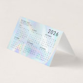 Calendrier promotionnel de Modern Business 2026 (Back)