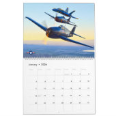 Calendrier PROPS'N'JETS - Vols du patrimoine militaire améric (Jan 2026)