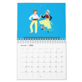 Calendrier Provence-Alpes-Côte d'Azur, France (Jan 2026)