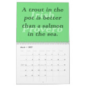 Calendrier Proverbes irlandais (Mar 2027)