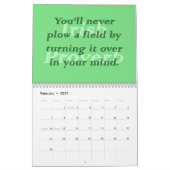 Calendrier Proverbes irlandais (Feb 2027)