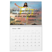 CALENDRIER PROVERBS GODS WORD (Jan 2027)
