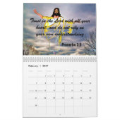CALENDRIER PROVERBS GODS WORD (Feb 2027)