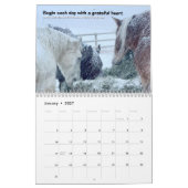 Calendrier provisoire des chevaux (Jan 2027)