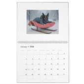 Calendrier pug and Boston terrier calendar (Jan 2026)