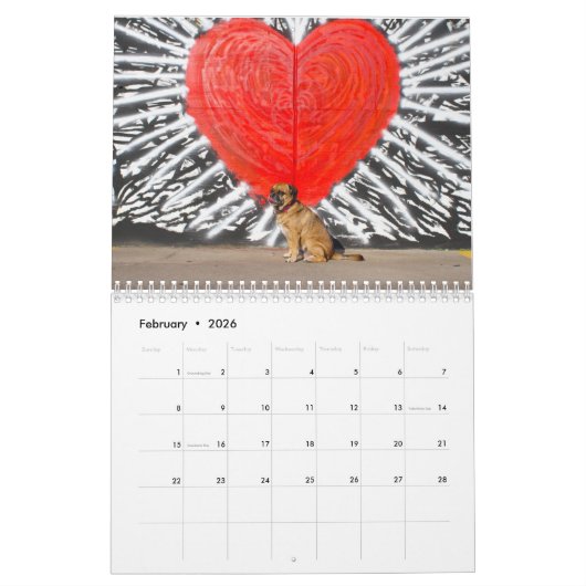 Calendrier Puggle 2023 (Feb 2026)