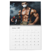 Calendrier Puissance de la lame : Pompier 20XX (Jan 2027)