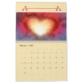 Calendrier "Pure Contemporary" (moyen) 2 pages (Feb 2027)