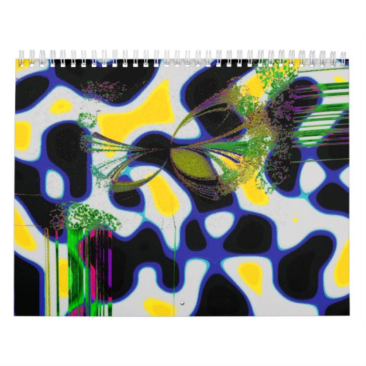 Calendrier "Pure Contemporary" (moyen) 2 pages (Protection)