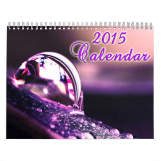 Calendrier PurpleNatureCalendar2015