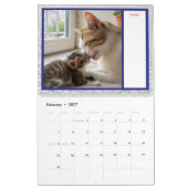 Calendrier 'Purr & Bark-ingham Tails' Personnalisation pour a (Feb 2027)