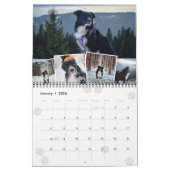 Calendrier Pws Monthly Photo Collage Photos d'animaux de comp (Jan 2026)