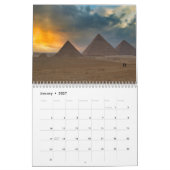 Calendrier Pyramides d'Égypte (Jan 2027)