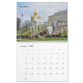 Calendrier Quartiers de Saint-Pétersbourg 12 mois (Jan 2027)