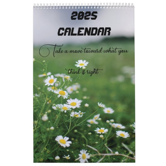 Calendrier Quatre saisons 2025 (Protection)