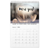 Calendrier Quatre saisons - hiver, printemps, été et automne (Jan 2026)