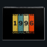 Calendrier Quota de rétro de Funny Birthday<br><div class="desc">Quota de rétro de Funny Birthday</div>