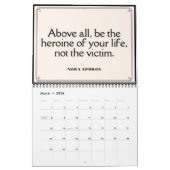 Calendrier Quotes By Powerful Women 2026 Calendar (Mar 2026)