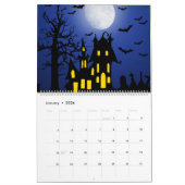 Calendrier Quotidien est Halloween éffrayant (Jan 2026)