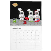 Calendrier Raccoon 2020 12 mois (Feb 2026)