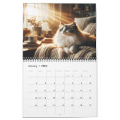 Calendrier Ragdoll Chats A Year of Bliss 2025 (Jan 2026)