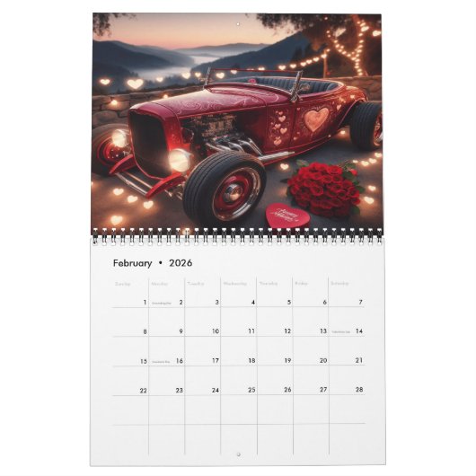 Calendrier Rangs Chauds Saisonniers En Vacances 20XX (Feb 2026)