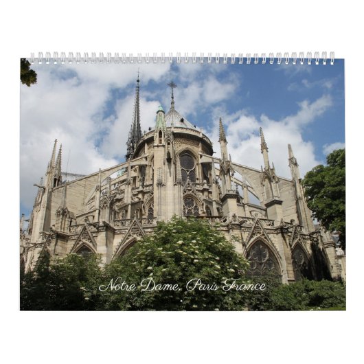 Calendrier RAPPELEZ-VOUS - Notre-Dame de Paris (Protection)