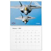 CALENDRIER RAPTEUR F-22A (Feb 2026)