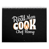 Calendrier Real Men Cook avec citations (Protection)