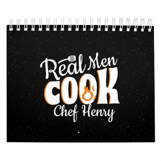 Calendrier Real Men Cook avec citations (Protection)