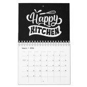 Calendrier Real Men Cook avec citations (Mar 2026)