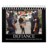 Calendrier rebelle de défi (Protection)
