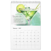 Calendrier Recettes de mocktail (Feb 2027)
