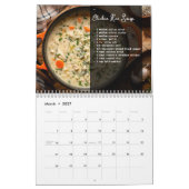 Calendrier Recettes de soupe (Mar 2027)