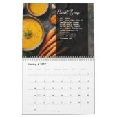 Calendrier Recettes de soupe (Jan 2027)